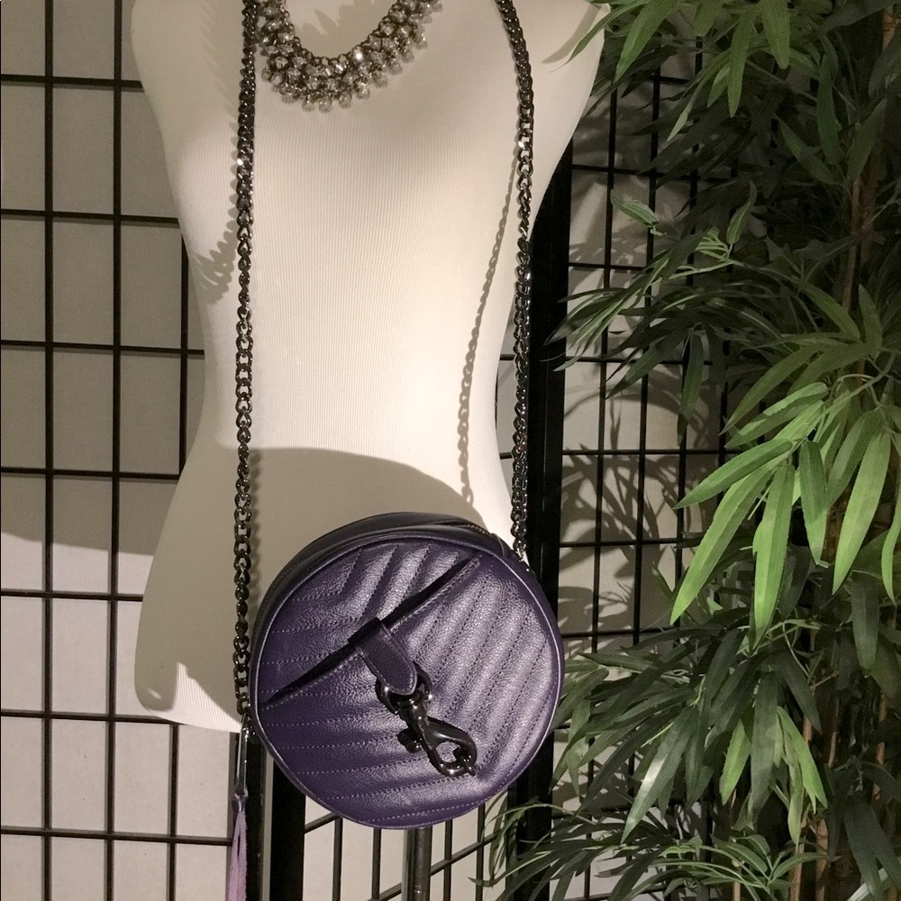 Edie Circle Crossbody - Deep Passion - Rebecca Minkoff